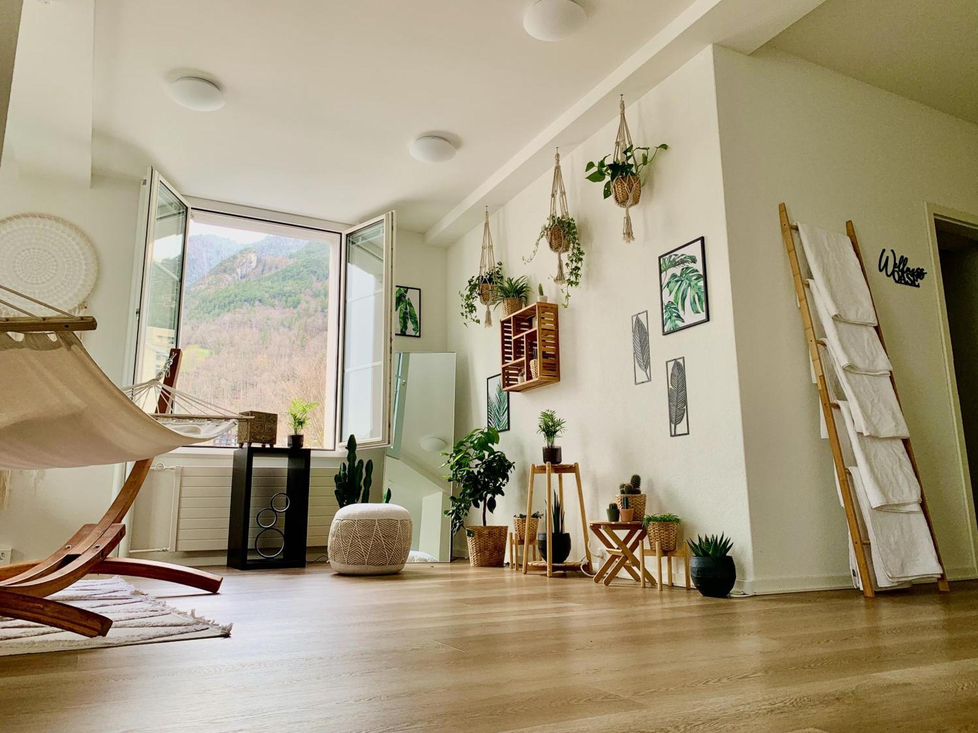 Eva O Wellnessoasis O Montainview O Pizzaoven O Apartment Ingenbohl Bagian luar foto